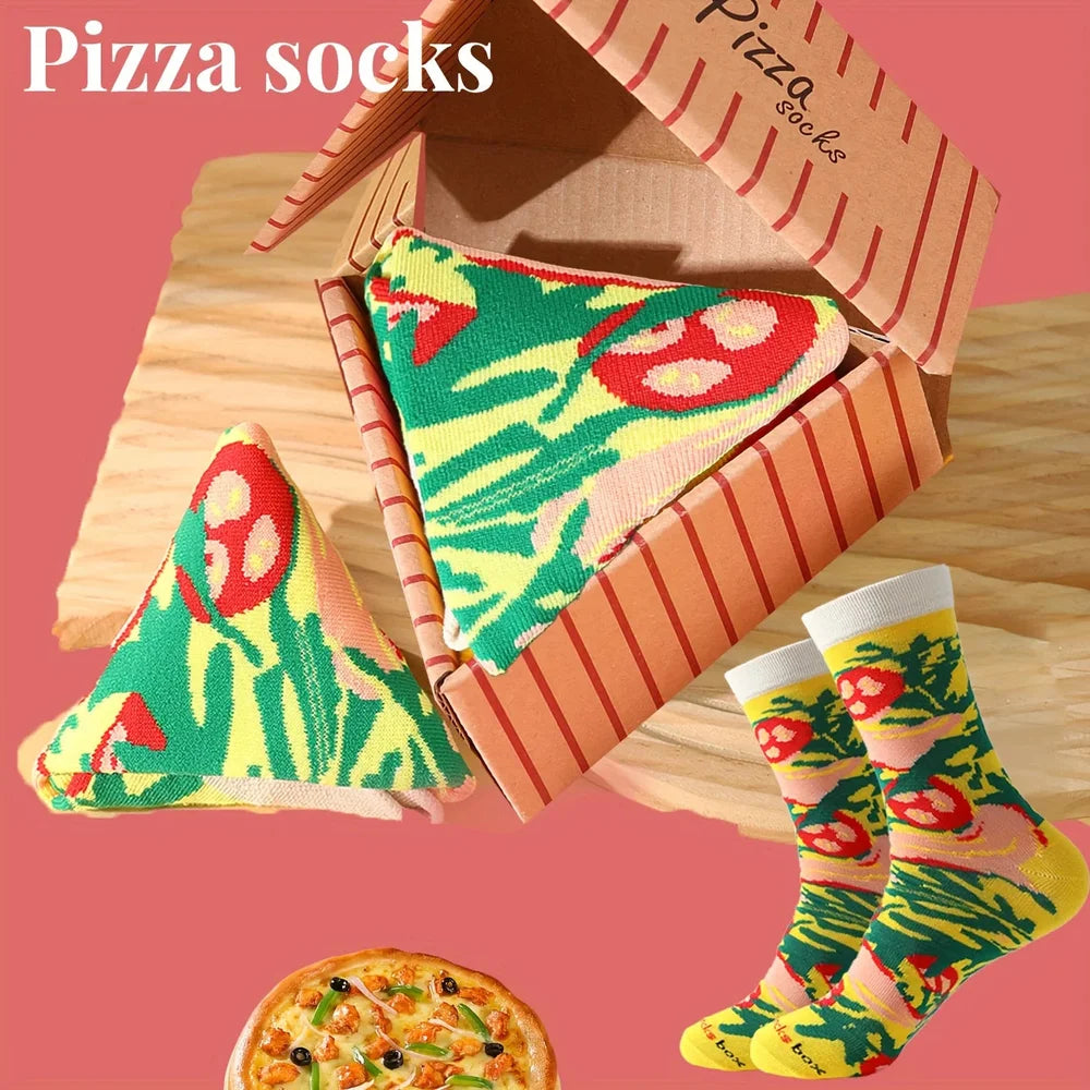 Veggie sans gêne — Chaussettes pizza