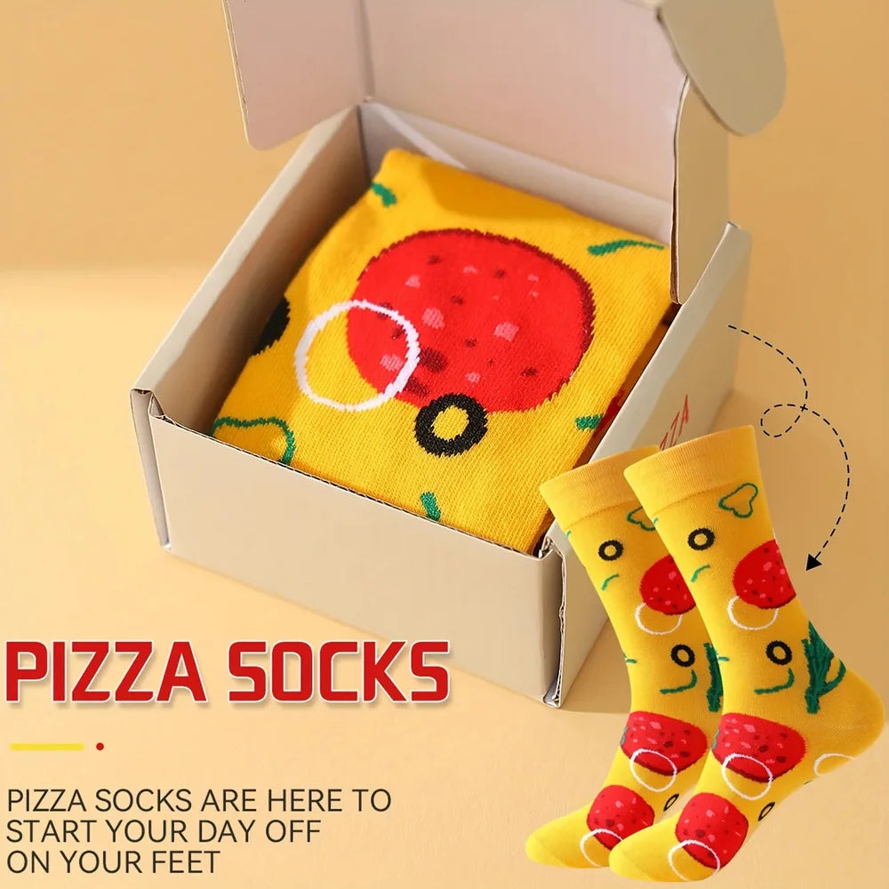 Cheese, please — Chaussettes pizza