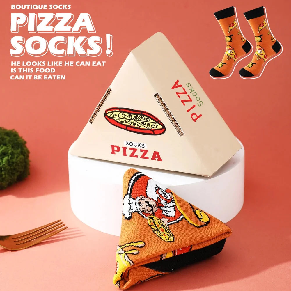 Orange à emporter — Chaussettes pizza