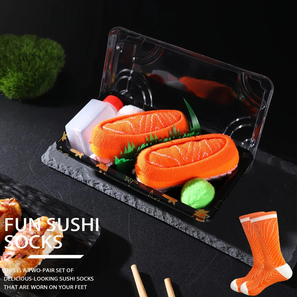 Saumon de compagnie — Chaussettes sushi