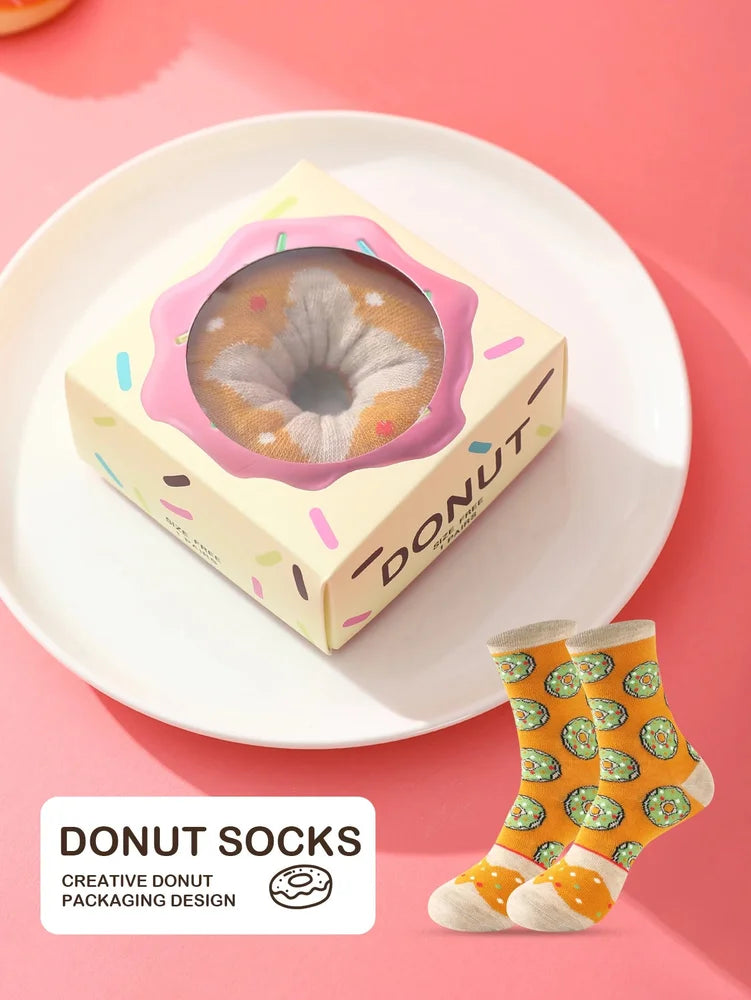 Beignet de soleil — Chaussettes donut