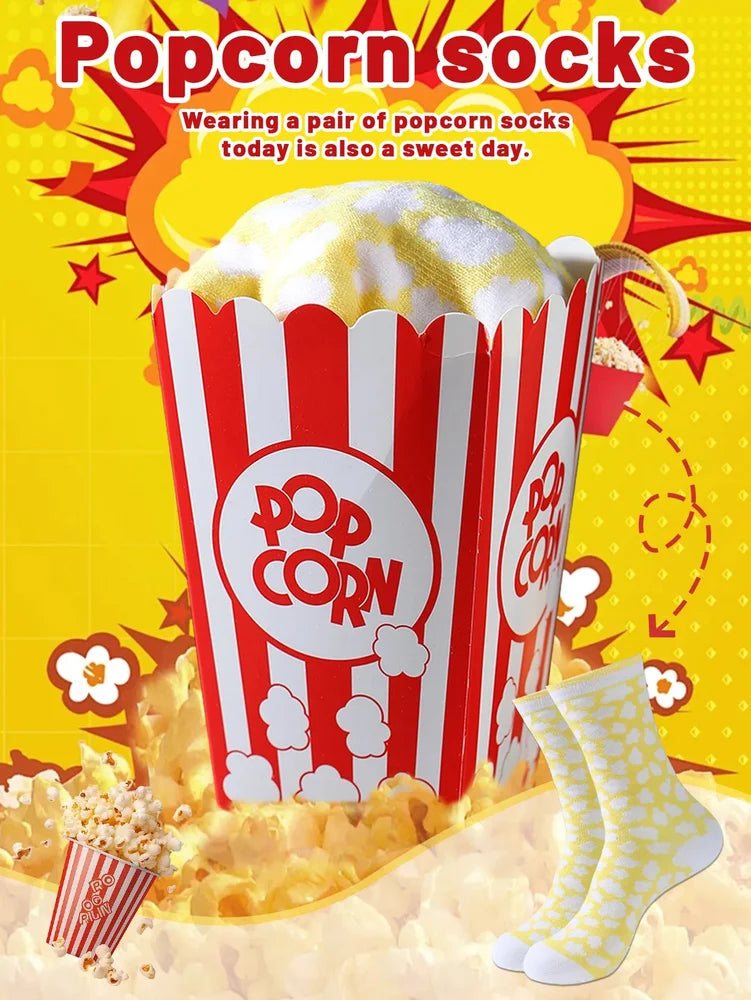 Pop star — Chaussettes popcorn